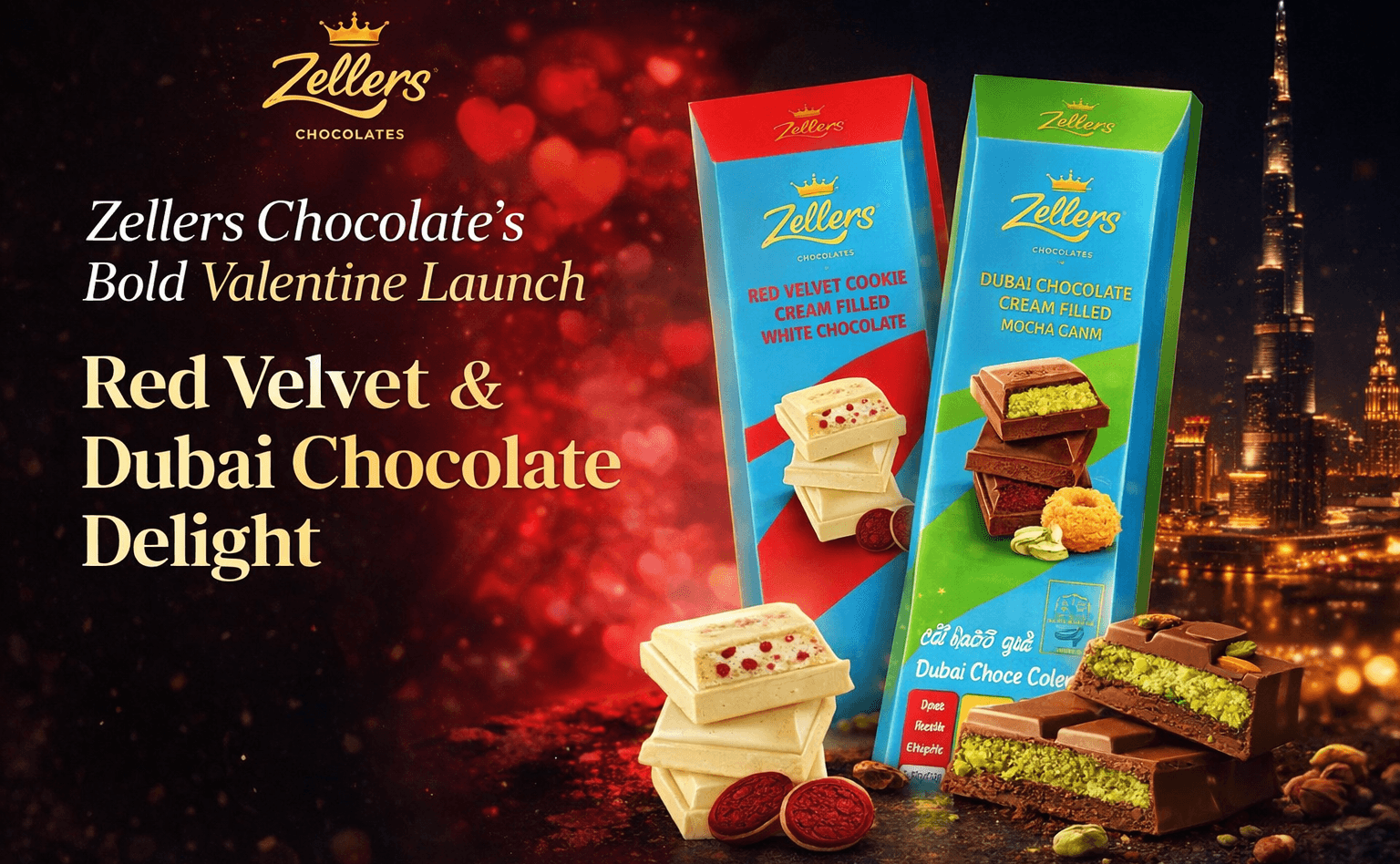 How Zellers Blended Luxury and Trend Appeal With Red Velvet and Dubai Chocolate